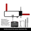 Honeycomb Board Hole Opener Woodworking Multifunctional Hole Expansion Adjustable Honeycomb Calcium Silicon Board Integrated Ceiling Opener Suitable For All Hand Drills