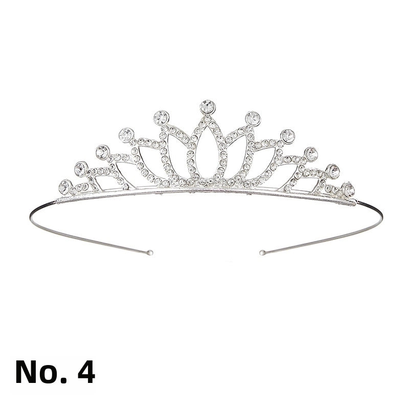 Factory Girl Crown Princess Simple Cute Headband Baby Festival Performance Hair Accessories Bride Crown Wedding Headdress