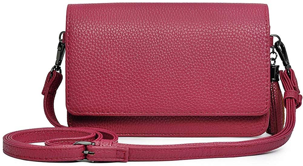 Cell Phone Purse Wallet Lightweight Roomy Travel Passport Bag Crossbody Handbags for Women