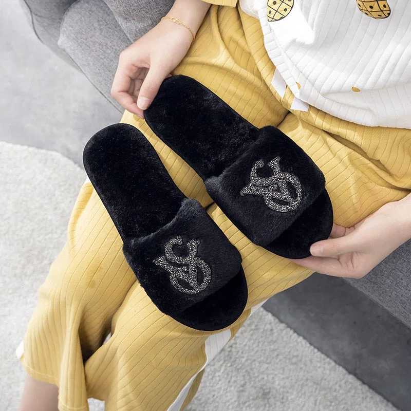 Comemore Spring 2022 Male Female Soft Cloud Slippers Sneaker Men's Home Plush Fur Flip Flops Ladies Plus Size 44 45 Women Shoes