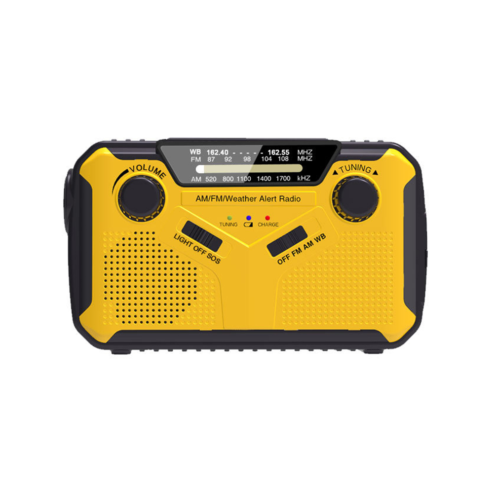 

Solar Hand Crank Radio Multifunctional Emergency Radio with LED Flashlight, 501 Original