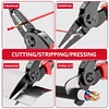 5 in 1 Multifunction Electrician Plier Wire Stripping Cutting Needle Nosed Plier