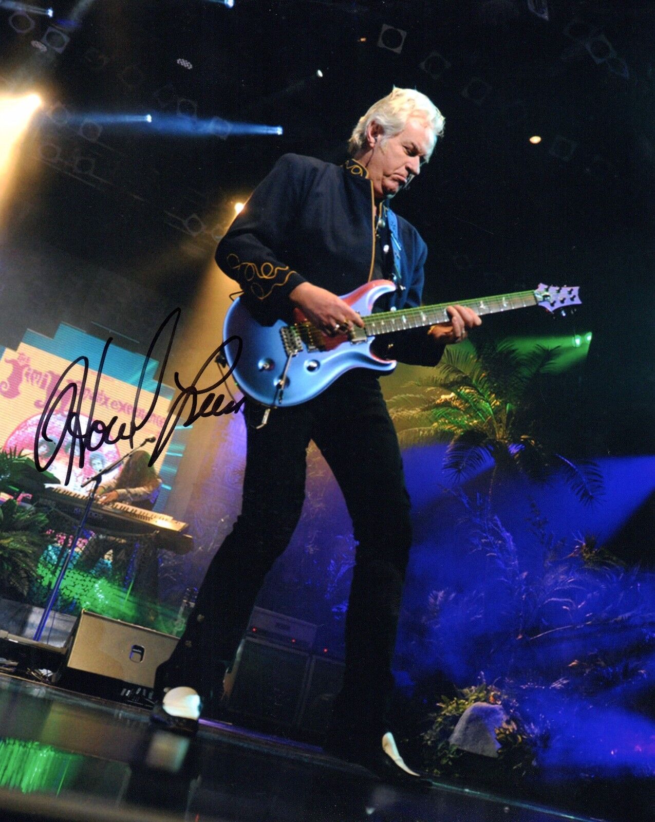 GFA Heart Guitarist * HOWARD LEESE * Signed Autograph 8x10 Photo Poster painting PROOF AD4 COA