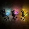 Solar Bees Lights Solar LED Garden Lights Waterproof Cute Ant Statue Garden Decor 3D Metal Ants Art Decor for Garden Backyard Table Wall Decor