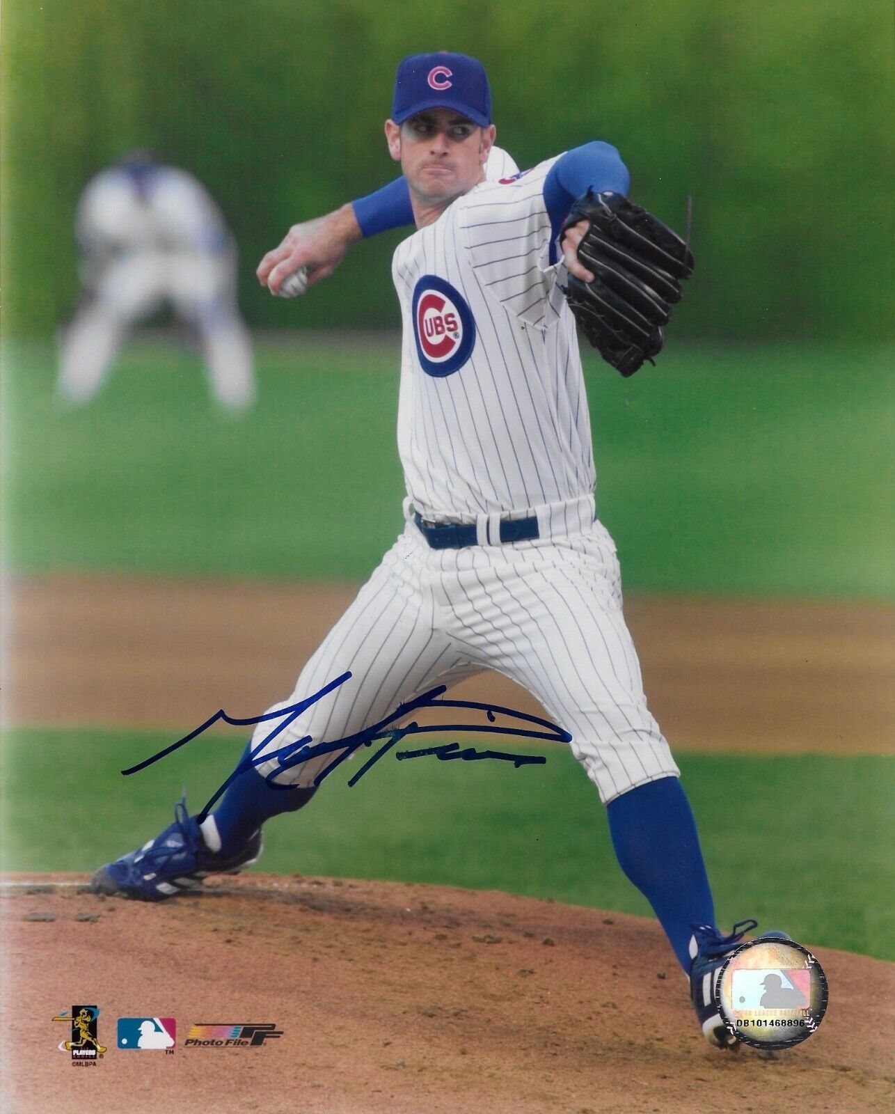 MARK PRIOR 'CHICAGO CUBS' ALL-STAR PITCHER SIGNED 8X10 PICTURE *COA 3