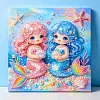DIY Pearl Painting - Handmade Self - Adhesive Pearls - Mermaid