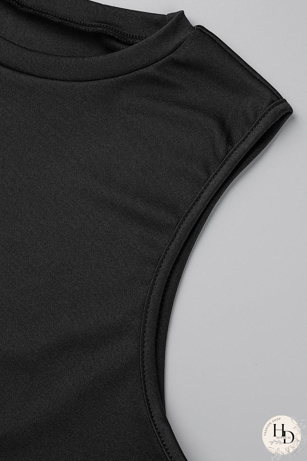 Red Fashion Casual Solid Tassel Patchwork O Neck Sleeveless Two Pieces