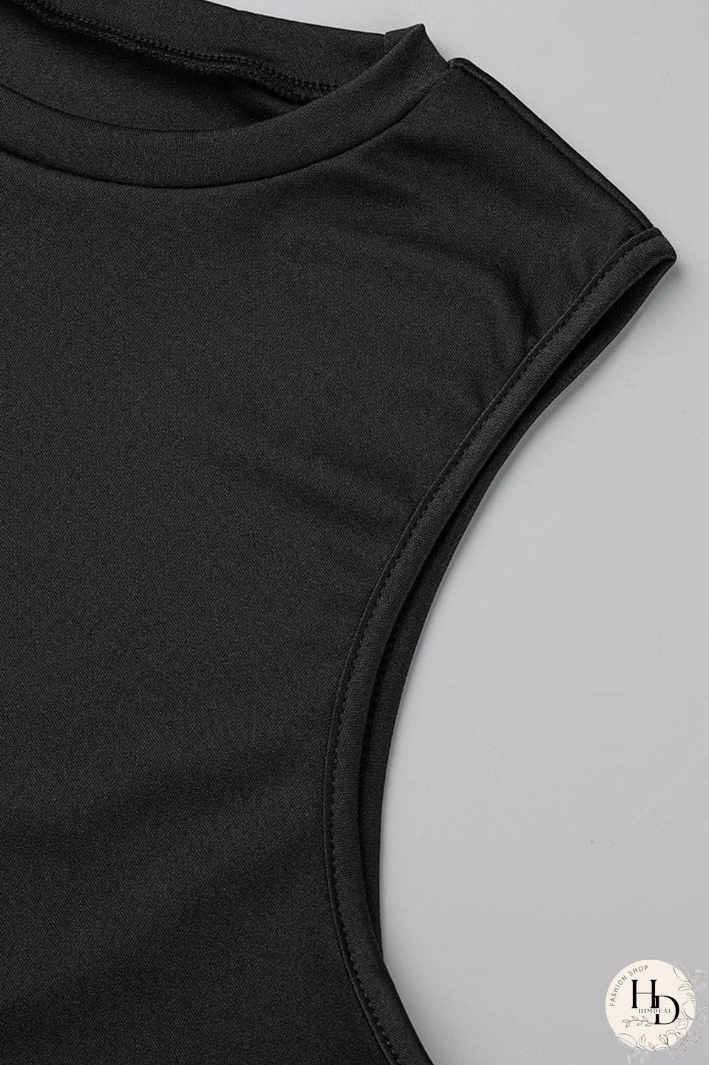 Red Fashion Casual Solid Tassel Patchwork O Neck Sleeveless Two Pieces