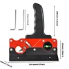 Aluminum Alloy Mini Woodworking DIY Hand-Chamfering Corner Thin Bevel Rounded Corner Sharp Corner Trimming Tool Planer