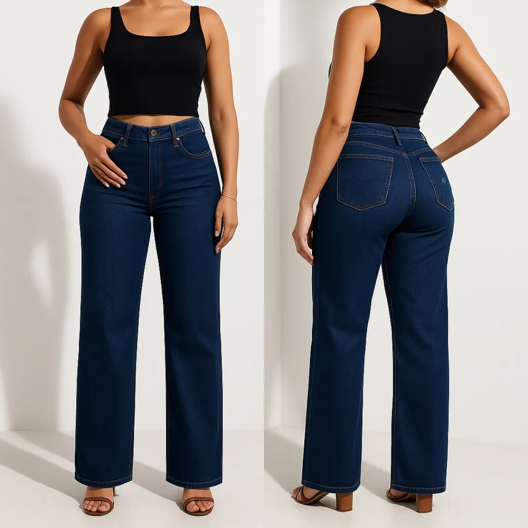 Valvari Mid-low Rise Stretch Jeans