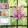 (US Only)Acrylic 2D Flat Print Elf Girl DIY 5D DIY Diamond Art Tabletop Decorations