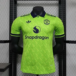 2024/2025 Player Version Manchester United Special Edition Green Football Shirt 1:1 Thai Quality
