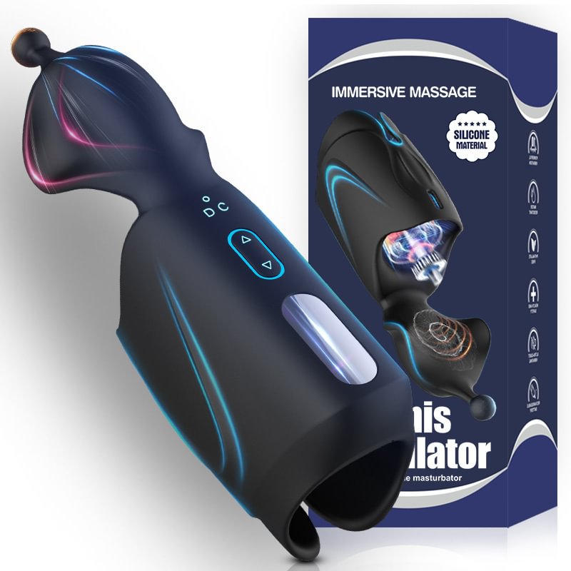 Penis Exercise Massager Men's Vibration Pulse Aircraft Cup 