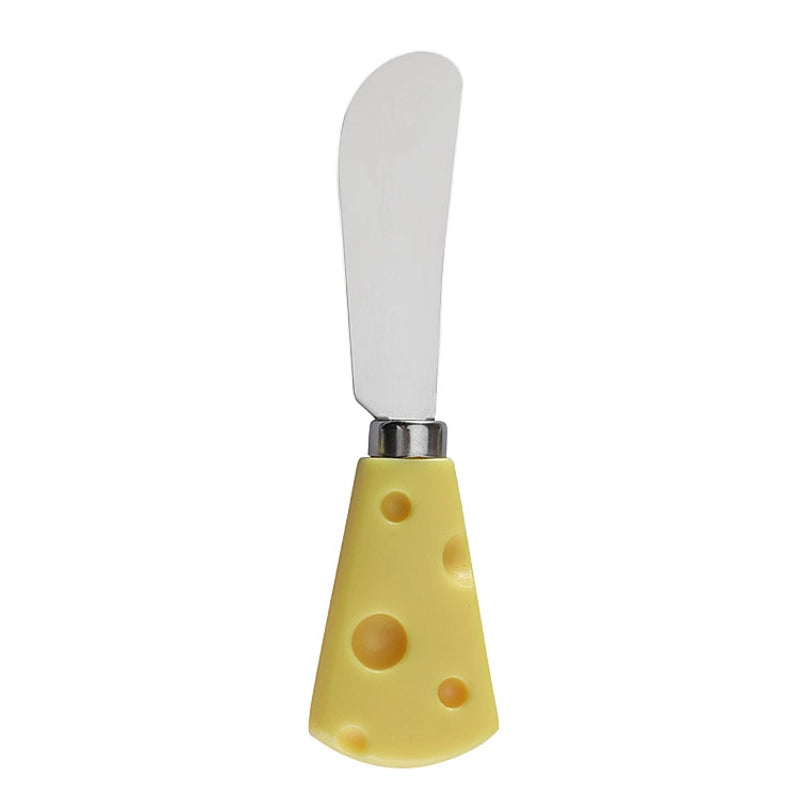 Stainless Steel Cheese Knife With Wooden Handle Suit Baking Tool Steak Knife Butter Butter Spatula Cheese Pizza Small Knife And Fork