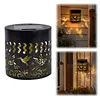 Solar Powered Outdoor Hummingbirds Wall Lamps Wall-Mounted Garden Lights
