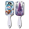 2Pcs Schneemann Luftkissen Kamm - 5d DIY Handwerk Modeaccessoires