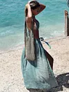  Split-front Lace Up Beach Skirt Bottom