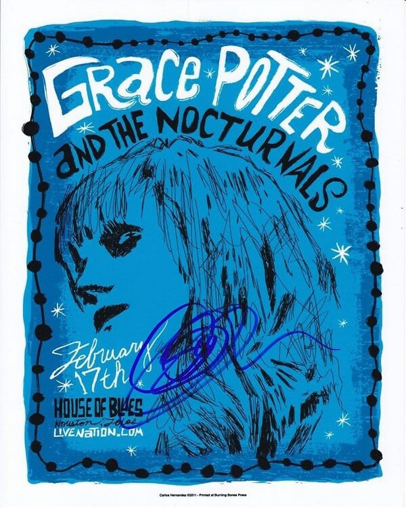 Grace potter signed autographed Photo Poster painting