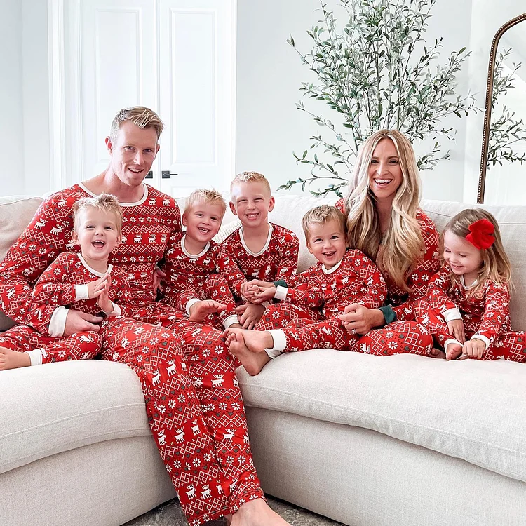 Family Matching Christmas Pajamas Set – Square Imports
