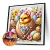 Diamond Painting-5D Full Round Drill Easter Chick