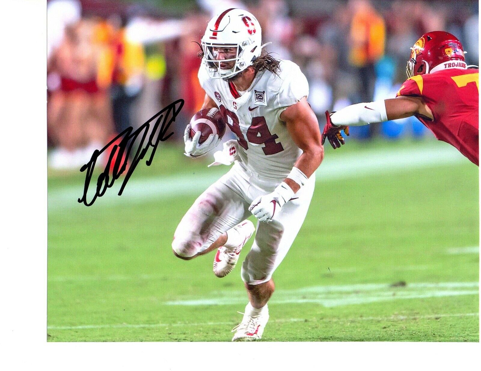 Colby Parkinson Stanford Cardinal signed autographed 8x10 football Photo Poster painting Draft d