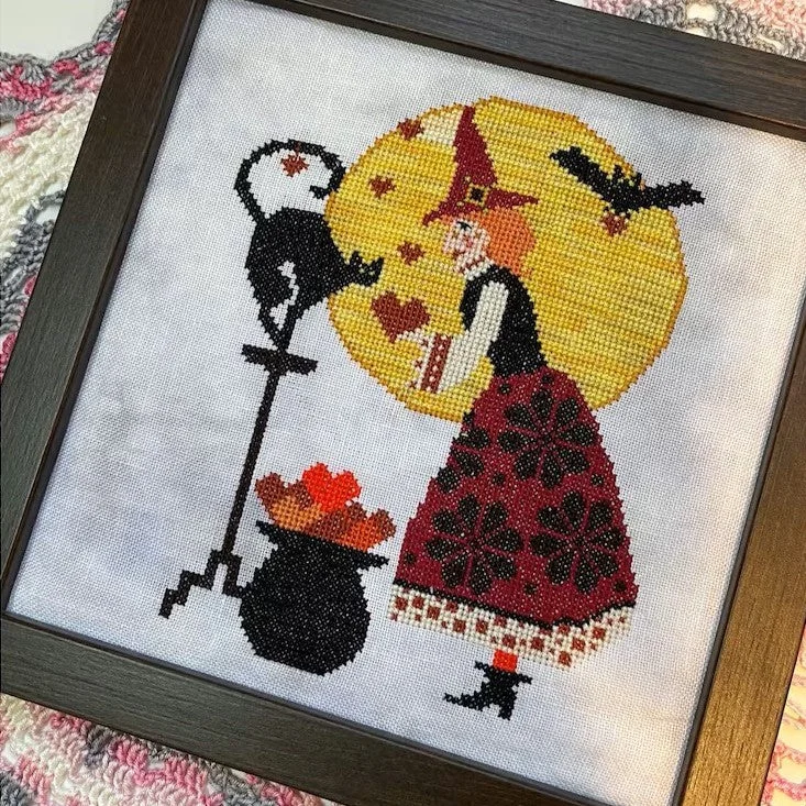 Witch's Love Cross-stitch Chart