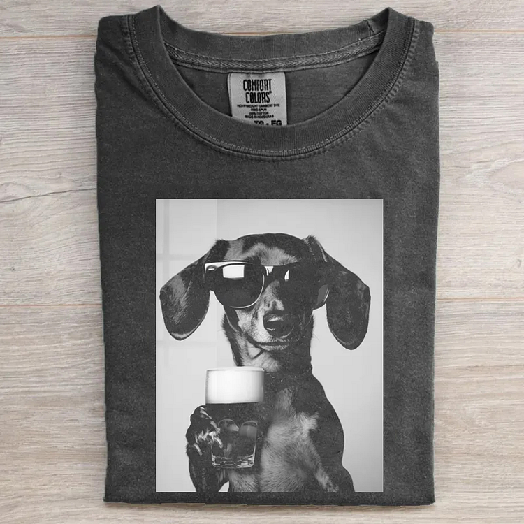 Vintage Funny Dachshund T-shirt