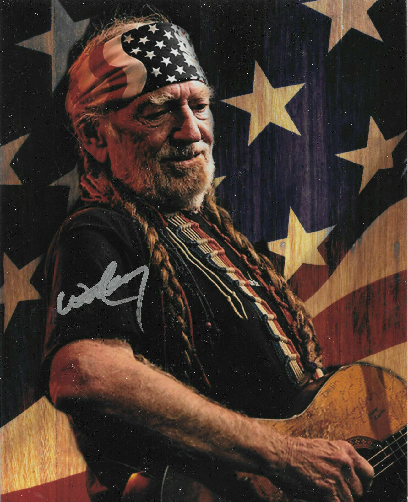 Willie Nelson Autographed Signed 8x10 Photo Poster painting REPRINT