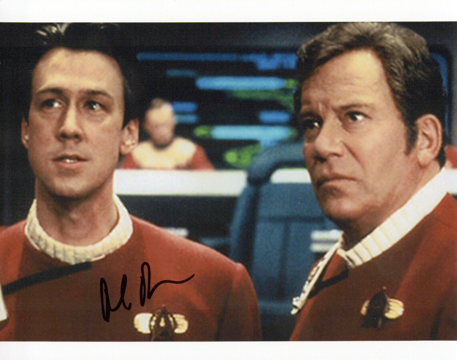 Alan Ruck Star Trek Generations autographed Photo Poster painting signed 8x10 #1 Capt Harriman