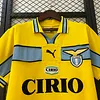 1998/1999 Retro Lazio Third yellow Football Shirt 1:1 Thai Quality