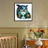 Diamond Painting -DIY Full Square Drill Owl Silhouettes(45*45CM)