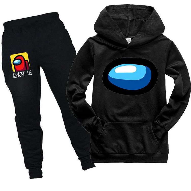Mayoulove Kids Among Us Cosplay Hoodie Tracksuit Streewear-Mayoulove