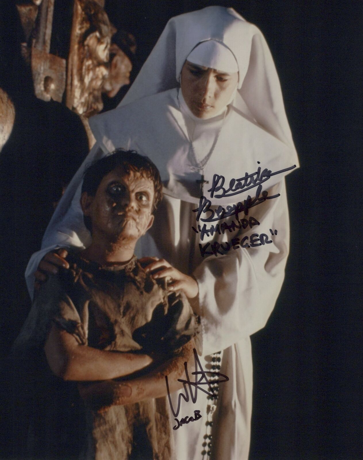 A Nightmare on Elm Street 5: The Dream Child autographed 8x10 Photo Poster painting COA