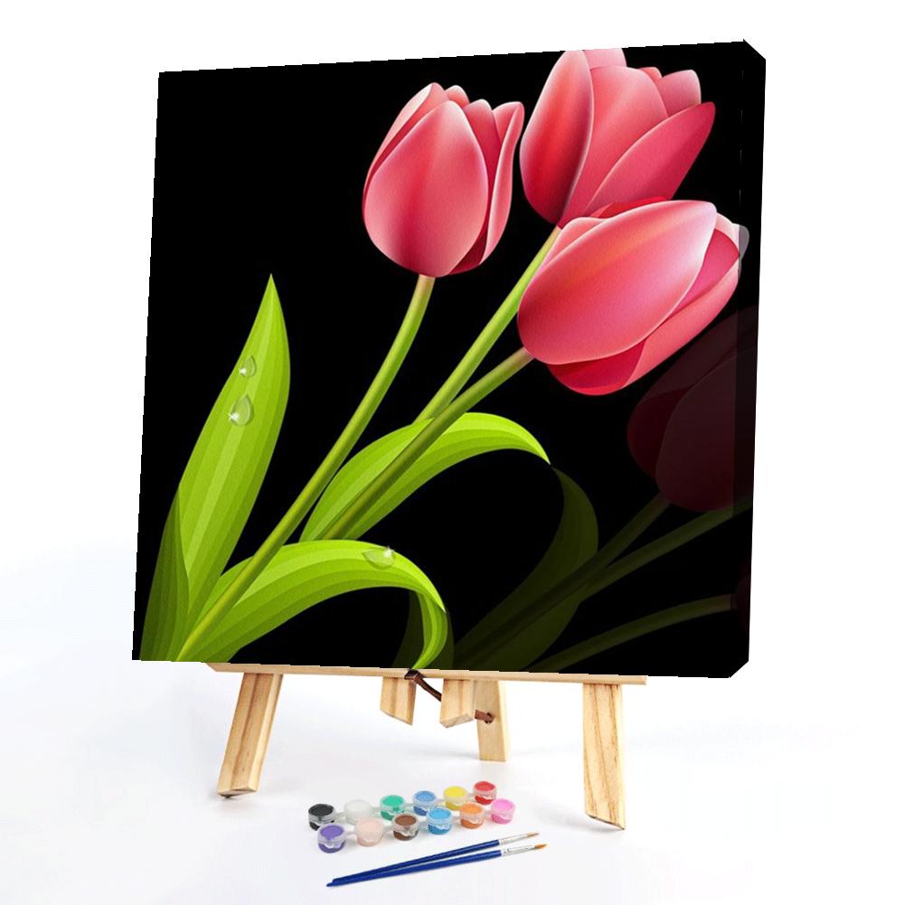 

40*40CM - Paint By Numbers - Tulip, 501 Original