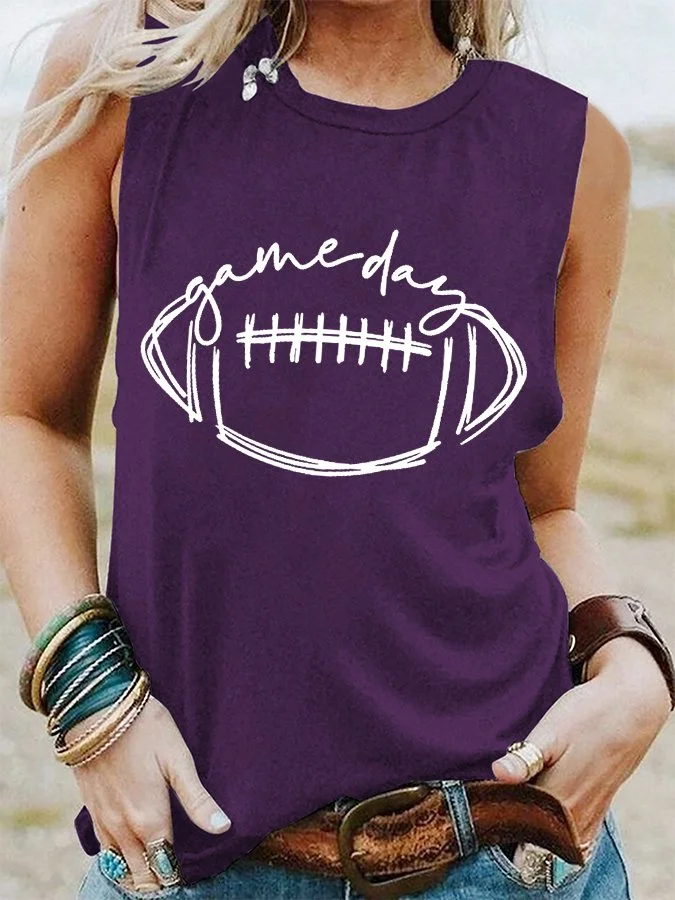 Game Day Football Lover Tank Top