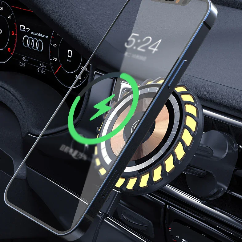 15W Multi-Function Atmosphere Light Magsafe Charger