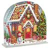 Acrylic Christmas House Diamond Painting Paper Towel Napkin Holder for Art Crafts