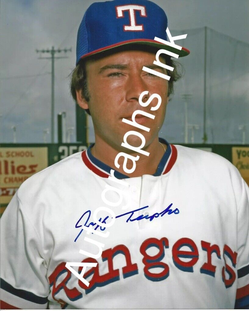 Jeff Terpko Autographed 8x10 Texas Rangers#1