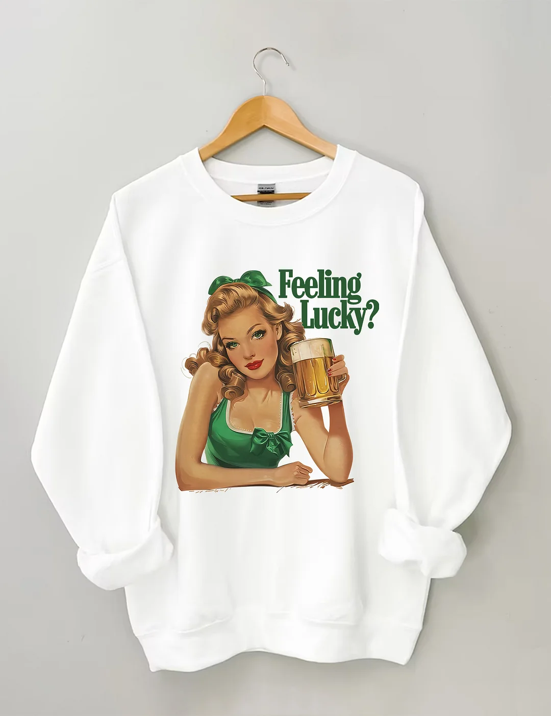 Feeling Lucky St Patrick’s Day Sweatshirt 