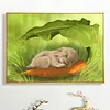 uk.everydayedeals (Limited Stock)Diamond Painting - Full Square - Sleeping Rabbit(40*50cm)
