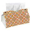 (25cm)Mandala PU DIY Diamond Painting Tissue Box for Beginners Adults Home