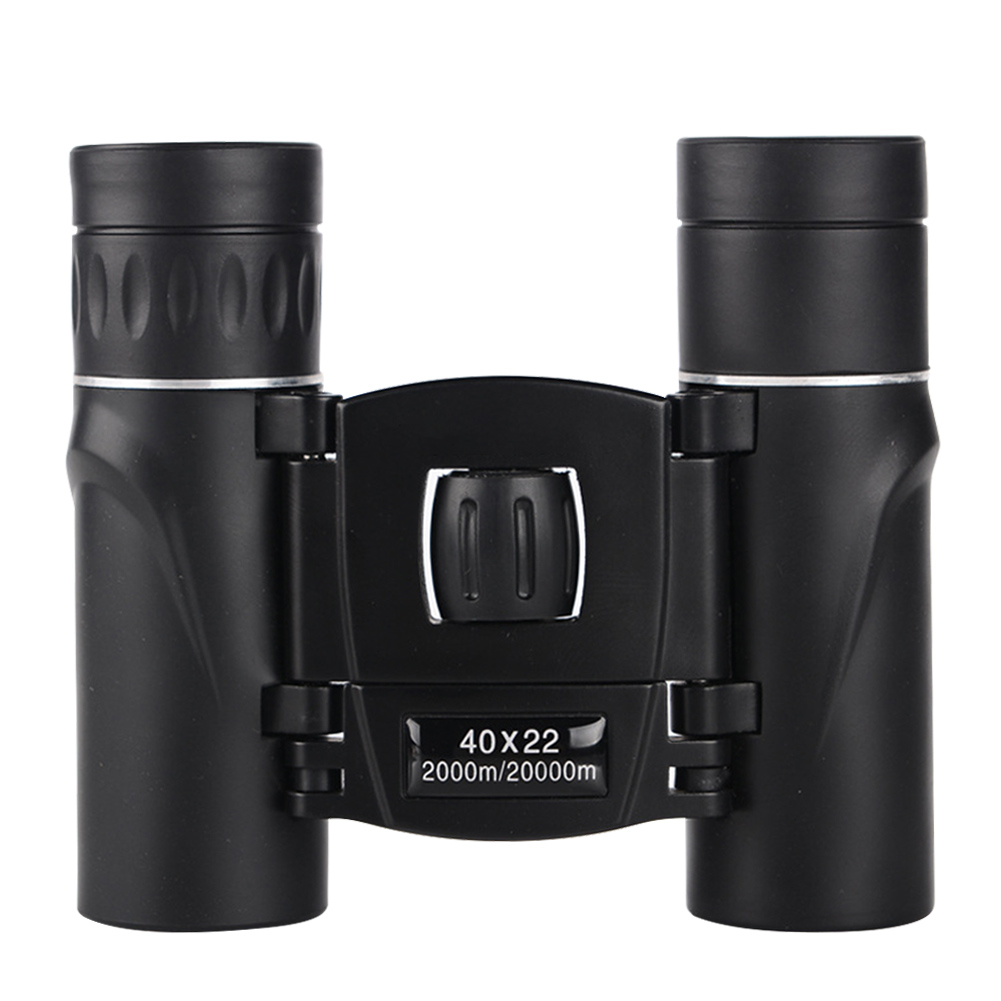 

40x22 Compact Binocular High Power Folding Field Glasses with Phone Adapter, 501 Original