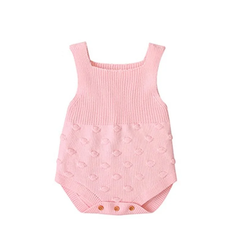 Autumn Winter Infant Baby Romper Newborn Baby Boy Girl Cute Lion Head Braces Clothes Rompers Baby Boys Girls Knitted Rompers