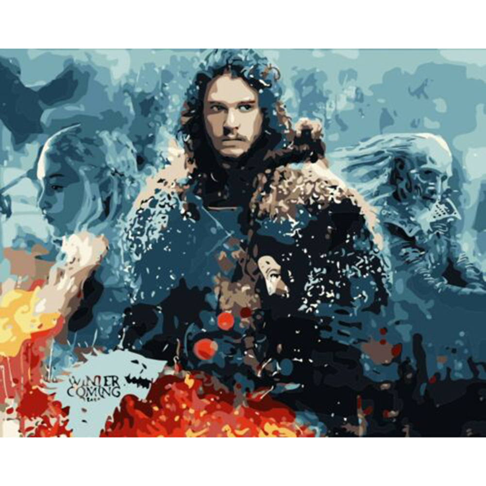 

50*40cm - Painting By Numbers - TV Characters, 501 Original