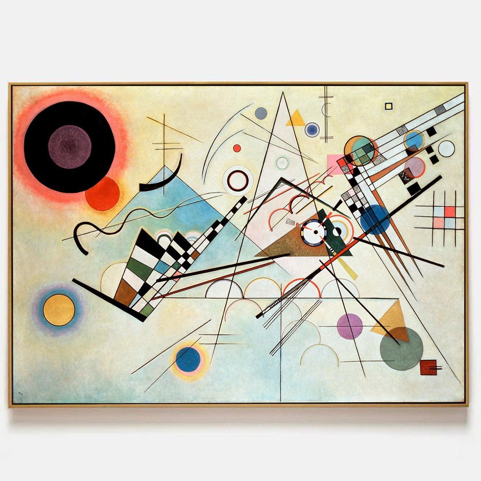 Arabelart Composition VIII by Wassily Kandinsky - Famous Art Reproduction