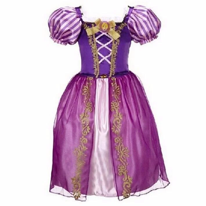 Girls Dress Cartoon Cosplay Snow Queen Princess Dresses Elsa Dresses Anna Costume Baby Children Clothes TuTu Kids Clothing