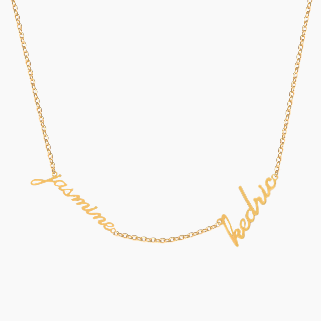2 Name Necklace