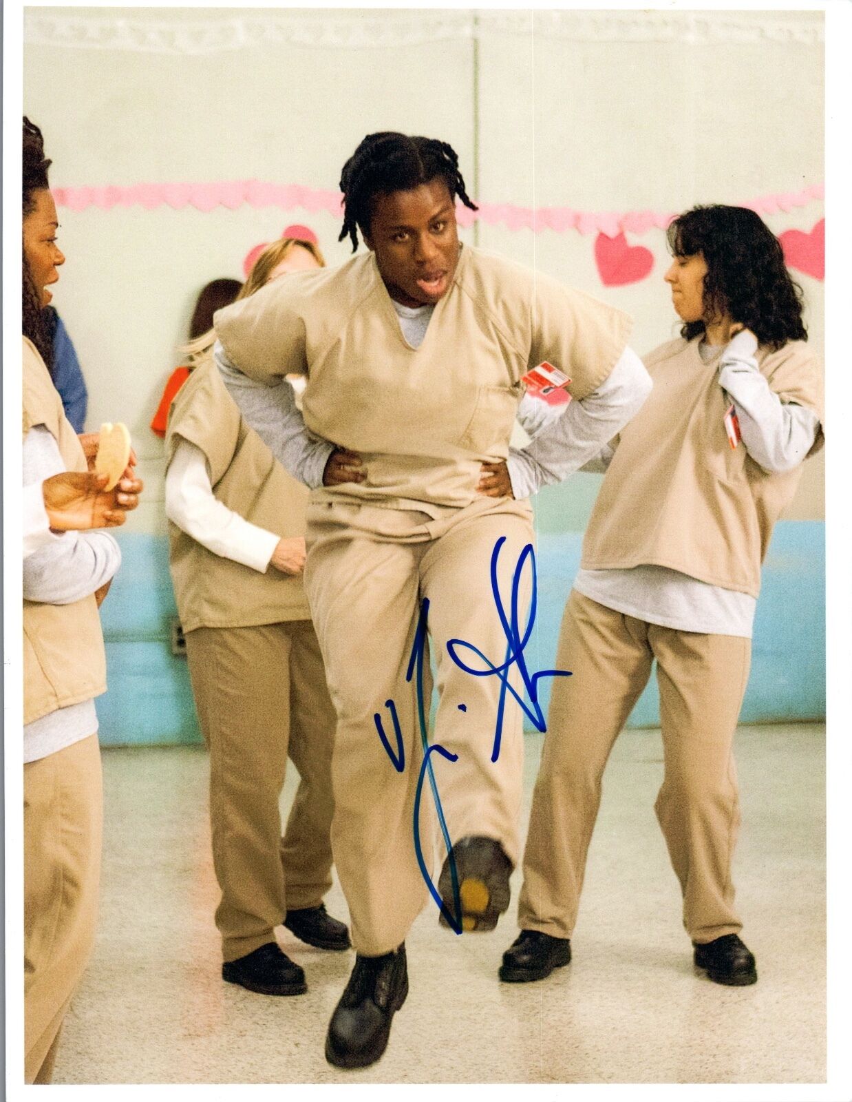 Uzo Aduba Signed Autographed 8x10 Photo Poster painting Orange is the New Black COA VD