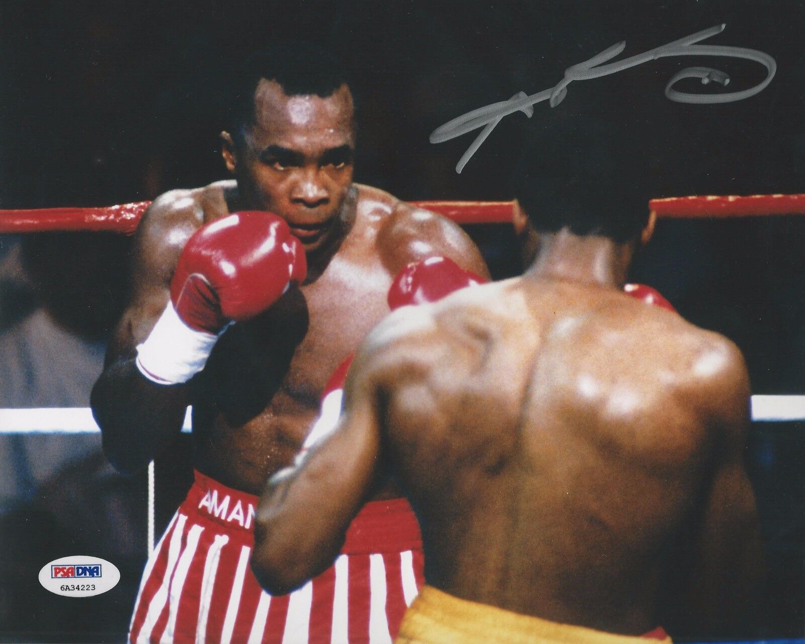 Sugar Ray Leonard Signed Autograph 8x10 Photo Poster painting PSA/DNA Certified Boxer