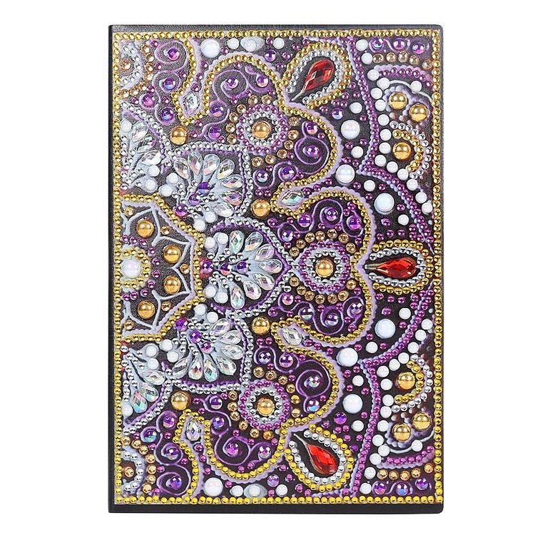 DIY Mandala Special Shaped Diamond Painting 50 Pages A5 Notepad Notebook gbfke